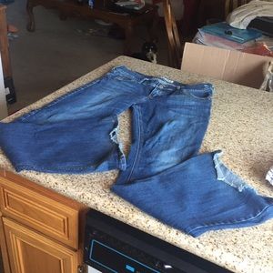 Hollister flare dark jeans 7